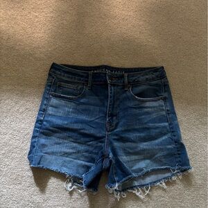 American Eagle Outfitters Dark Blue Jean Shorts